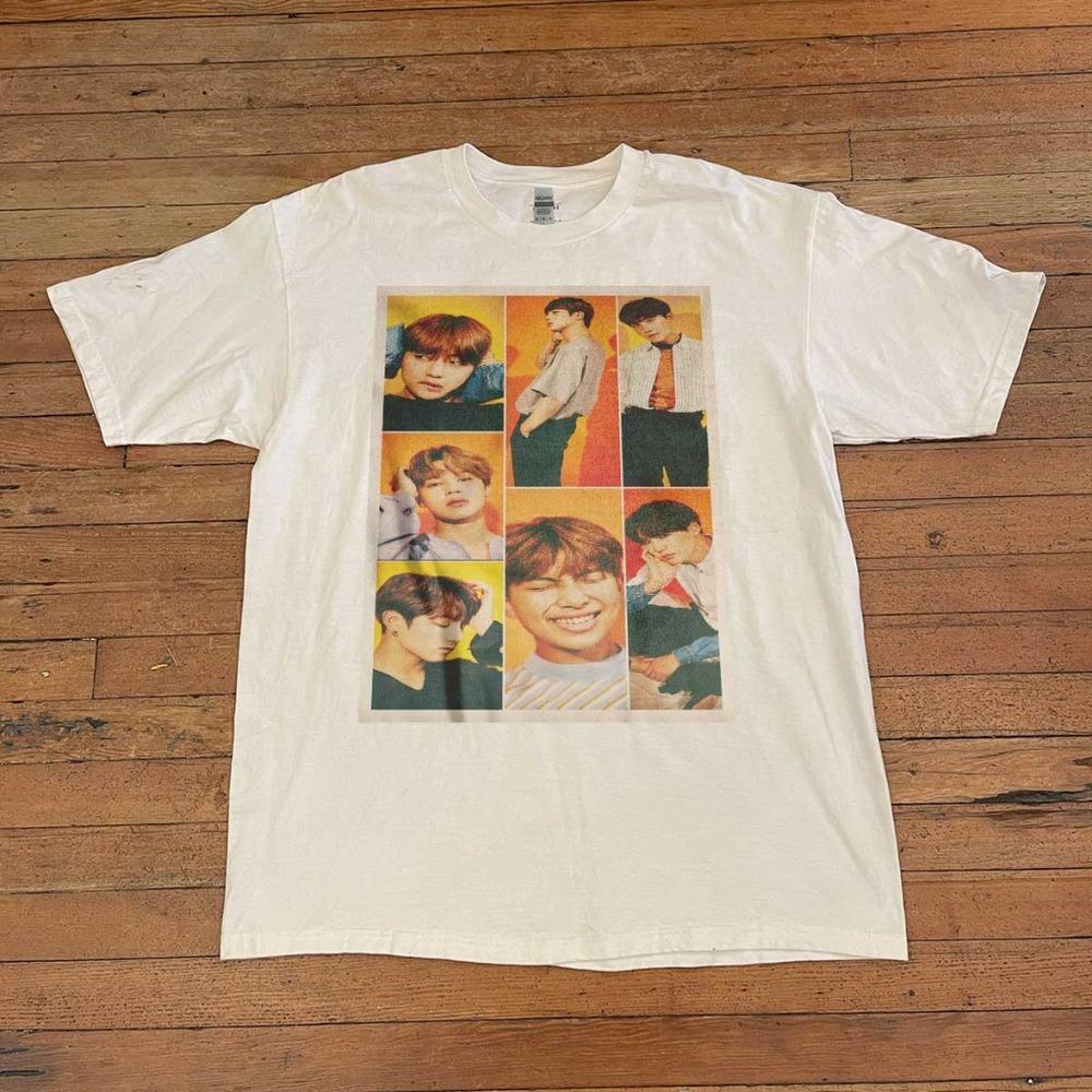 Bts Art - Unisex White T-Shirt